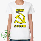 Женская футболка органик