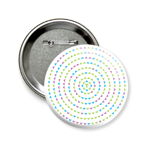 Значок 58мм с принтом Ташкент