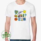 Мужская футболка органик