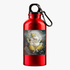 Металлическая бутылка 400 мл UV-DTF