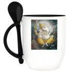 Кружка с ложкой