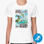 Женская спортивная футболка
