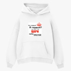 Толстовка худи оверсайз