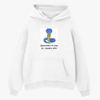 Толстовка худи оверсайз