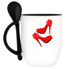 Кружка с ложкой