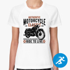 Женская спортивная футболка