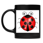 Кружка цветная UV-DTF