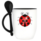 Кружка с ложкой