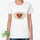 Женская футболка органик