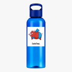 Прозрачная спортивная бутылка