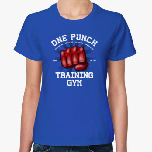 Женская футболка с принтом One-Punch Man