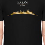 Казань Россия, силуэт города