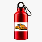 Металлическая бутылка 400 мл UV-DTF