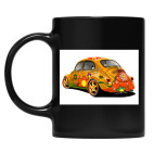 Кружка цветная UV-DTF