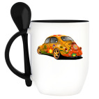 Кружка с ложкой