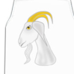 Голова белого козла