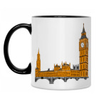 Кружка двухцветная