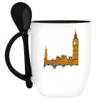 Кружка с ложкой