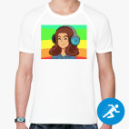 Мужская спортивная футболка