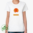 Женская футболка органик