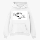 Толстовка худи оверсайз