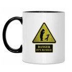 Кружка двухцветная