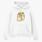 Толстовка худи оверсайз