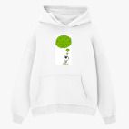 Толстовка худи оверсайз