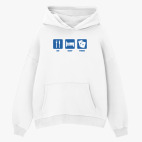 Толстовка худи оверсайз