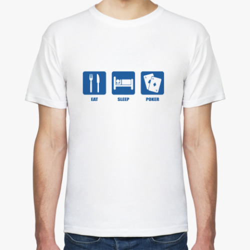 Футболка с принтом Жизненные приоритеты.