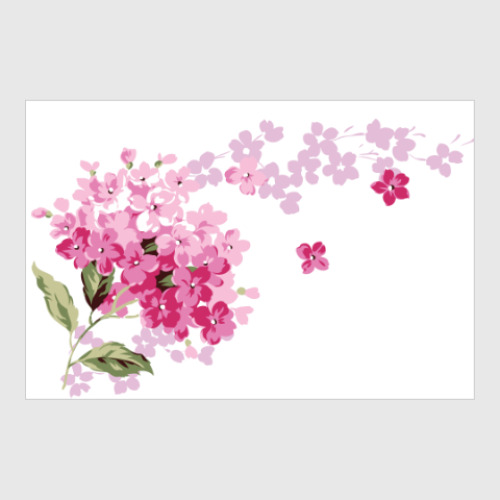 Постер с принтом Акварель