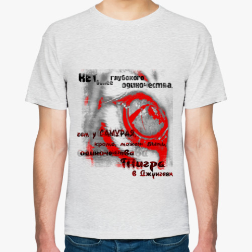 Футболка с принтом Кодекс самураев