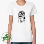 Женская футболка органик