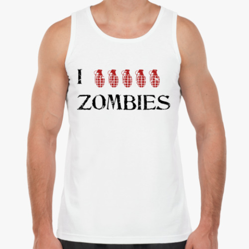 Майка с принтом ZOMBIES