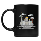 Кружка цветная UV-DTF