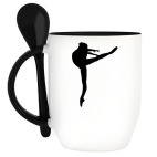 Кружка с ложкой