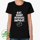 Женская футболка органик