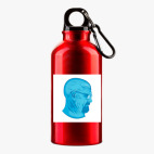 Металлическая бутылка 400 мл UV-DTF