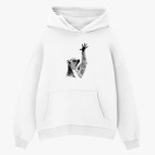 Толстовка худи оверсайз