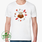 Мужская футболка органик