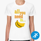 Женская спортивная футболка