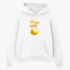 Толстовка худи оверсайз