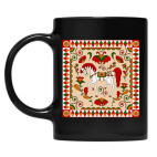 Кружка цветная UV-DTF