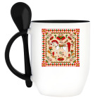 Кружка с ложкой