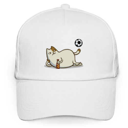 Кепка бейсболка с принтом Пятничный Котик №16