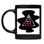 Кружка цветная UV-DTF