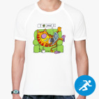 Мужская спортивная футболка