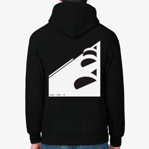 Толстовка худи с принтом Южный фасад