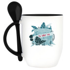 Кружка с ложкой