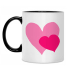 Кружка двухцветная